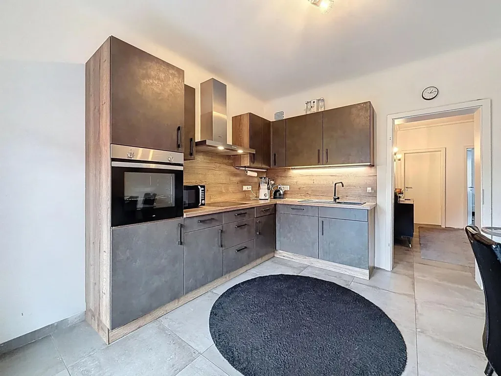 Köök - Renovated Flat with Balcony in Ettelbruck