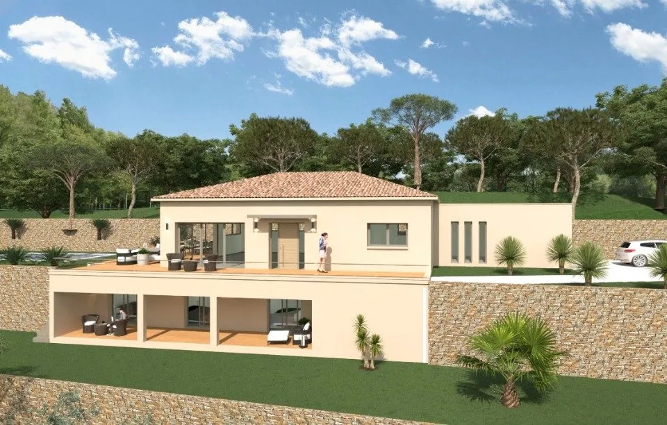 Villa Moderne à Construire à Collobrières