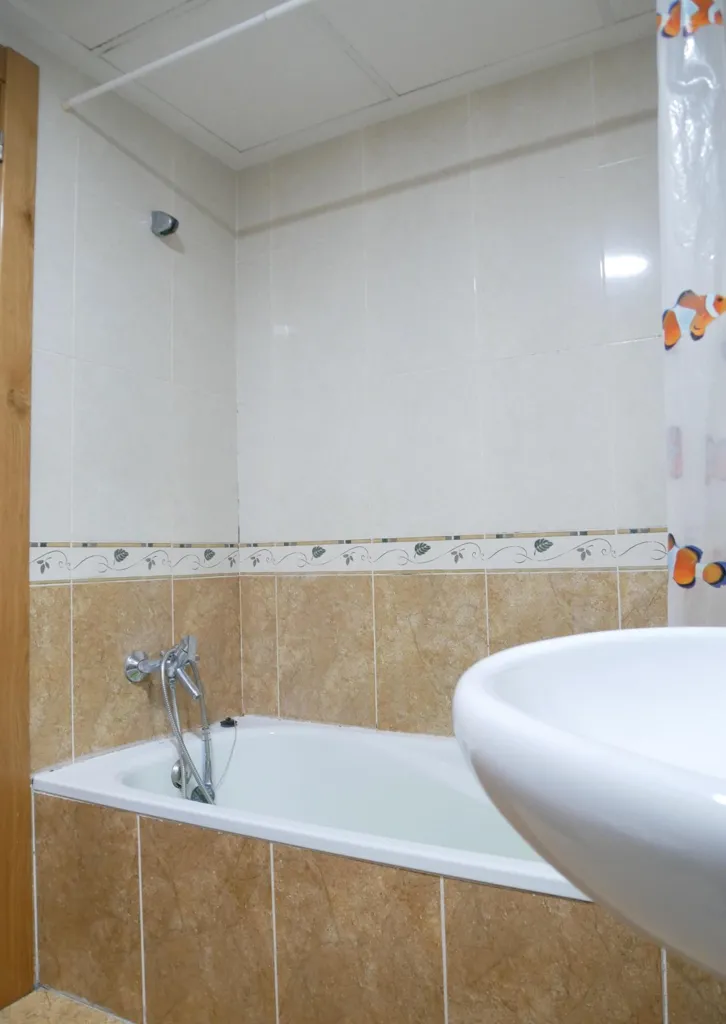 Salles de bain - Apartment with Pool and Terrace in La Alberca