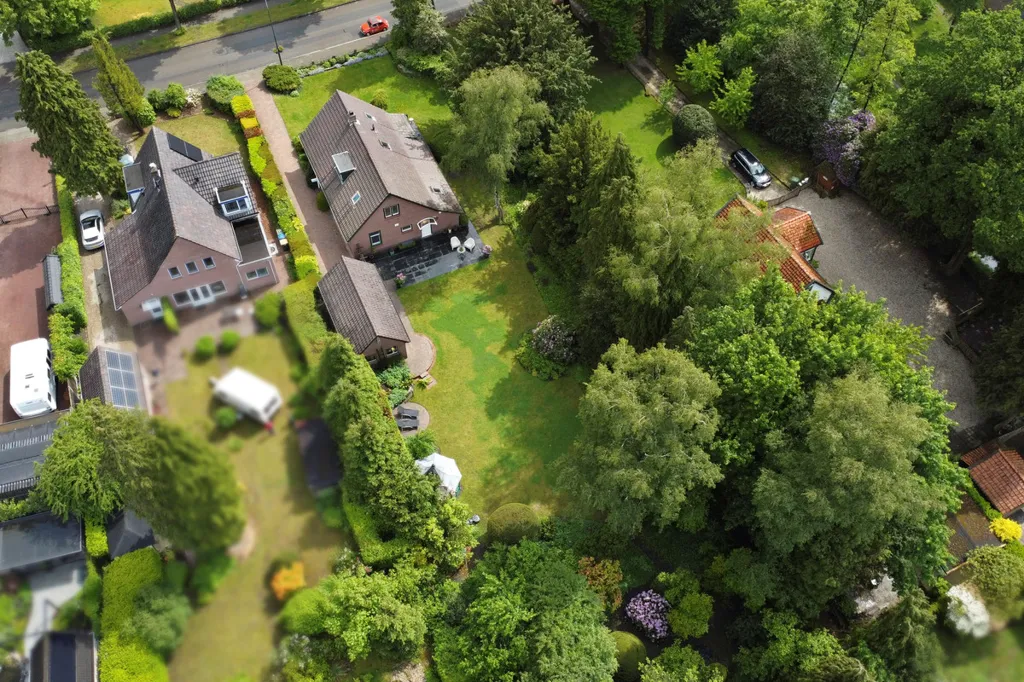Vue aérienne - Villa with Mature Trees in Ugchelen