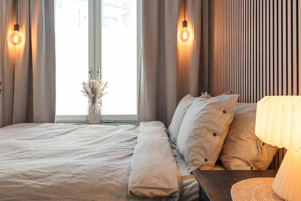 Camere da letto - Architectural Apartment with Waterfront in Tollare Kaj