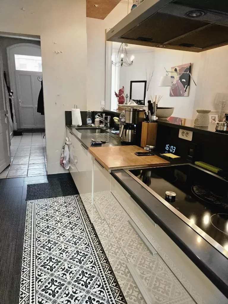 Kitchen - City House with Pool in Périgueux Centre