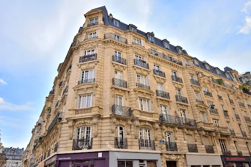 Välivaade - Haussmannian Flat with Balcony in Paris 15th