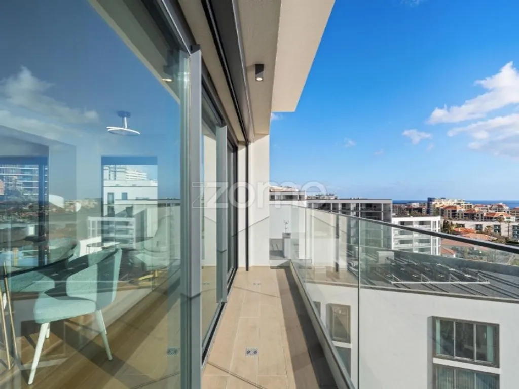 Balcony - Luxury Flat with Atlantic View in Funchal