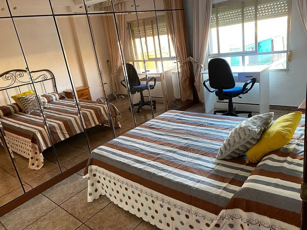Bedrooms - Brightly Lit Flat with Terrace in Dr. Manuel Candela