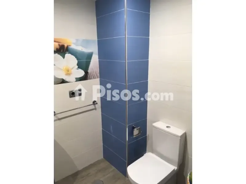Salles de bain - Furnished Flat with Balcony in San Bernardo