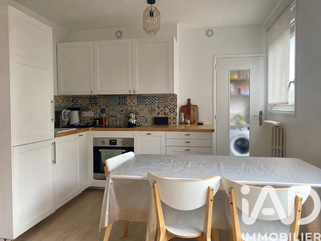 Cuisine - Appartement Rénové avec Vue Parc à Nantes