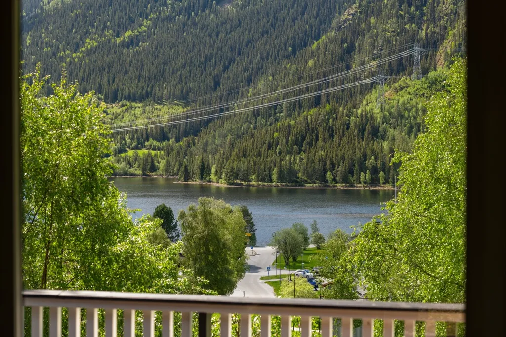 Balcon - Apartment with Holsfjorden View in Norway