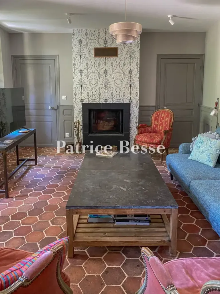 Séjour - Relais de Poste du 19e avec Jardin à l'Yonne