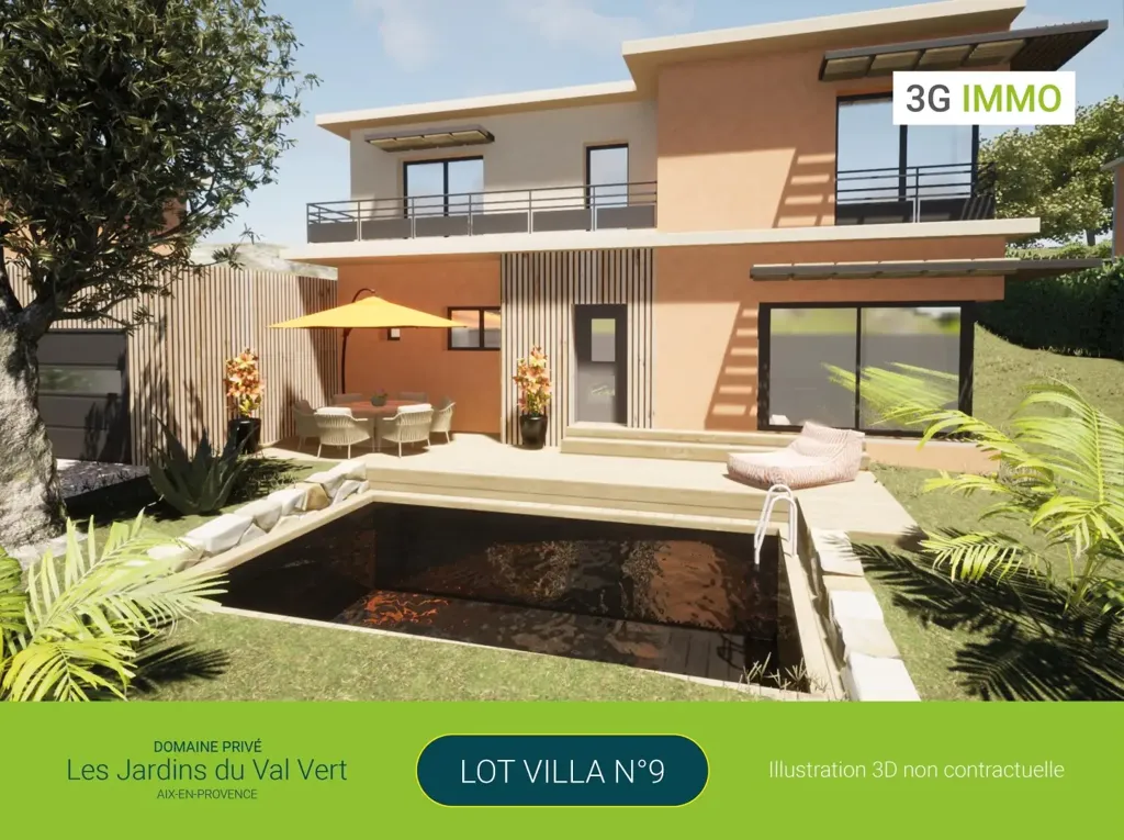 Contemporary Villa with Pool in Aix-en-Provence