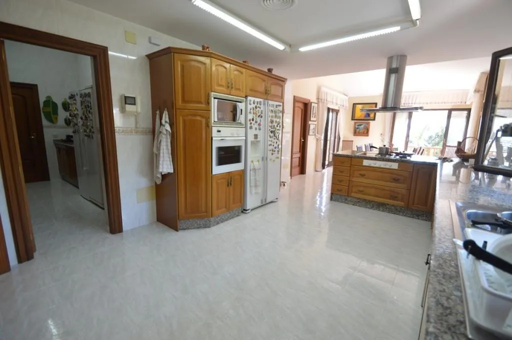 Köök - Villa with Sea Views in Benalmádena