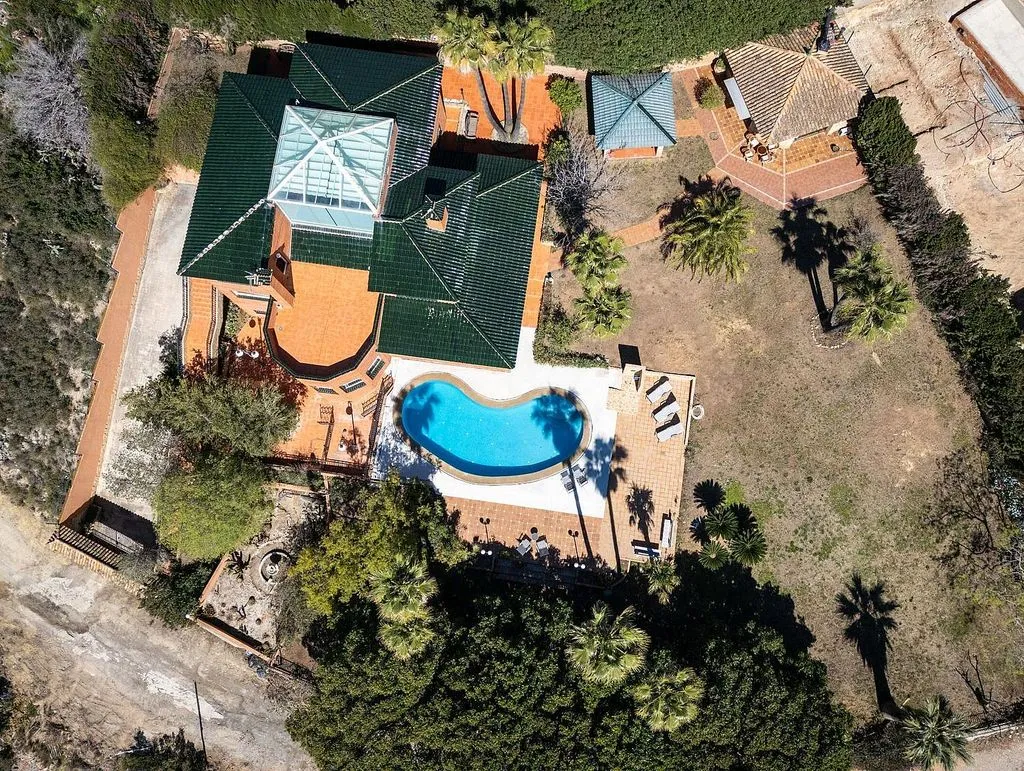 Õhuvaade - Luxury Chalet with Pool in Alginet