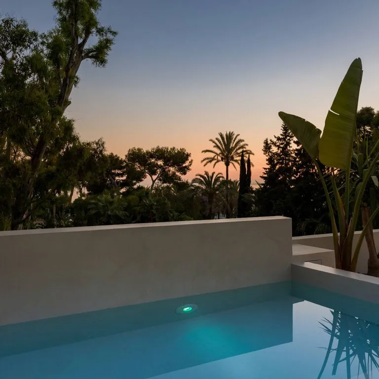 Pool - Beachside Villa with Pool in Marbella