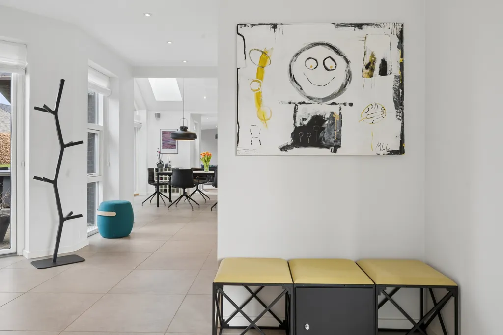 Hallway - Architectural Villa in Hastrup