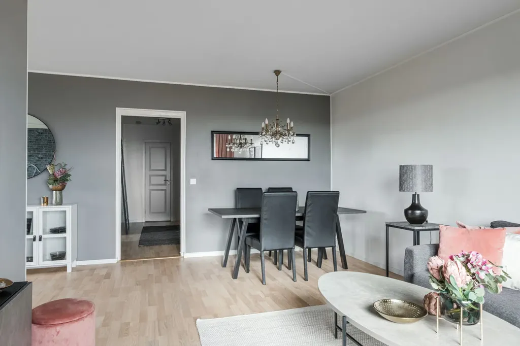 Séjour - Apartment with Balcony and View in Göteborg