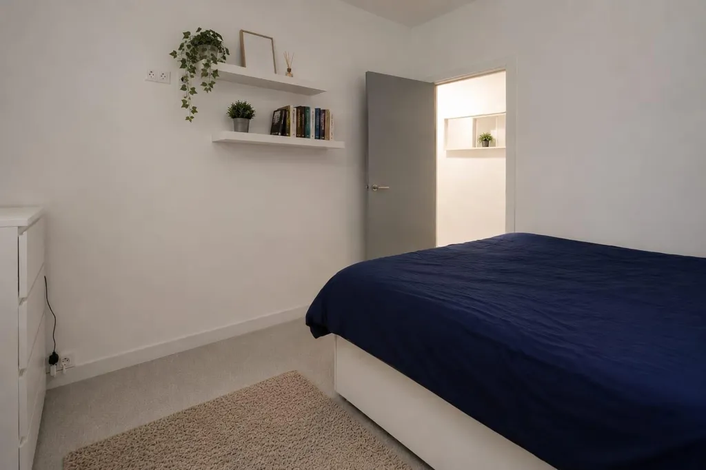 Camere da letto - Refurbished Flat with Central Heating in Llefià