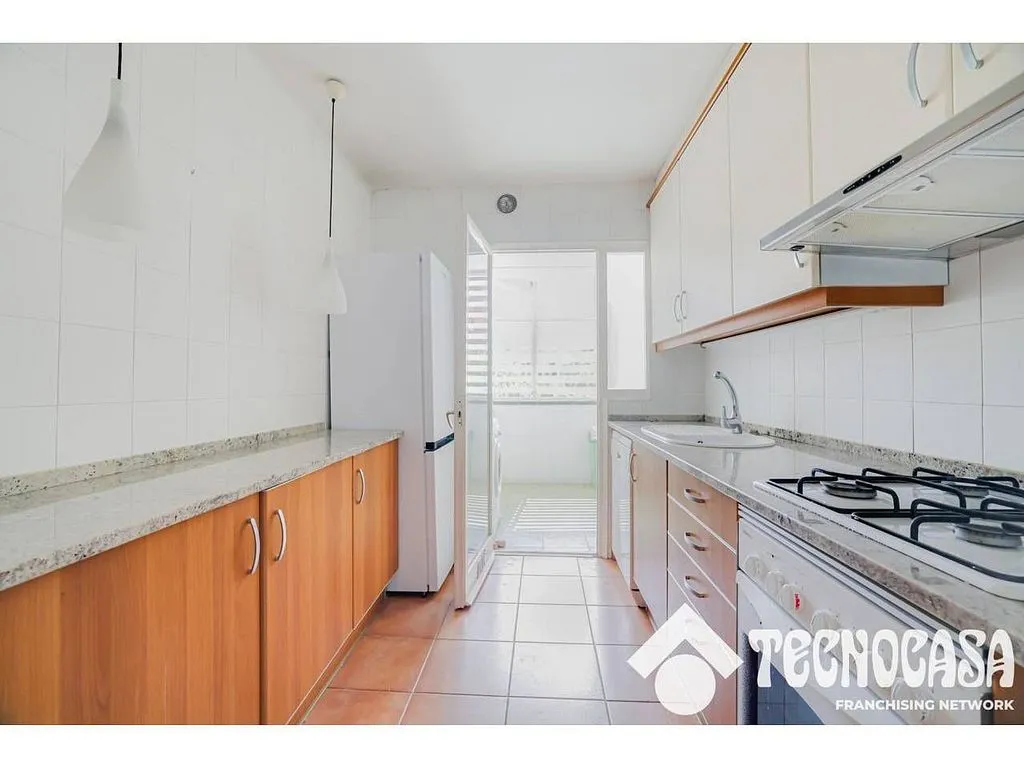 Köök - Apartment with Terrace in Vilassar de Mar
