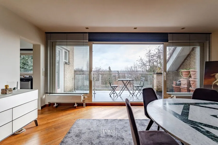 Söögituba - Duplex Penthouse with Terraces in Uccle