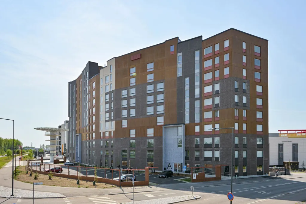 Exterior - Modern Flat with Balcony in Keimola, Vantaa
