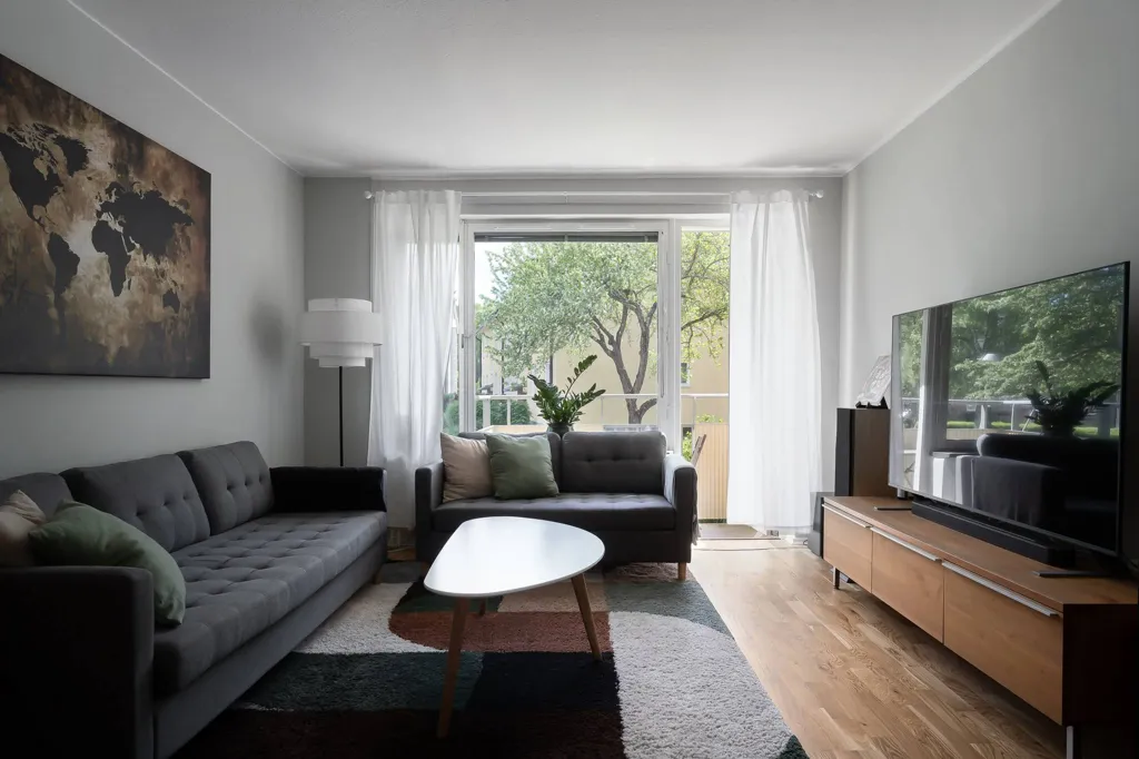 Elutuba - Apartment with Balcony in Västerhaninge