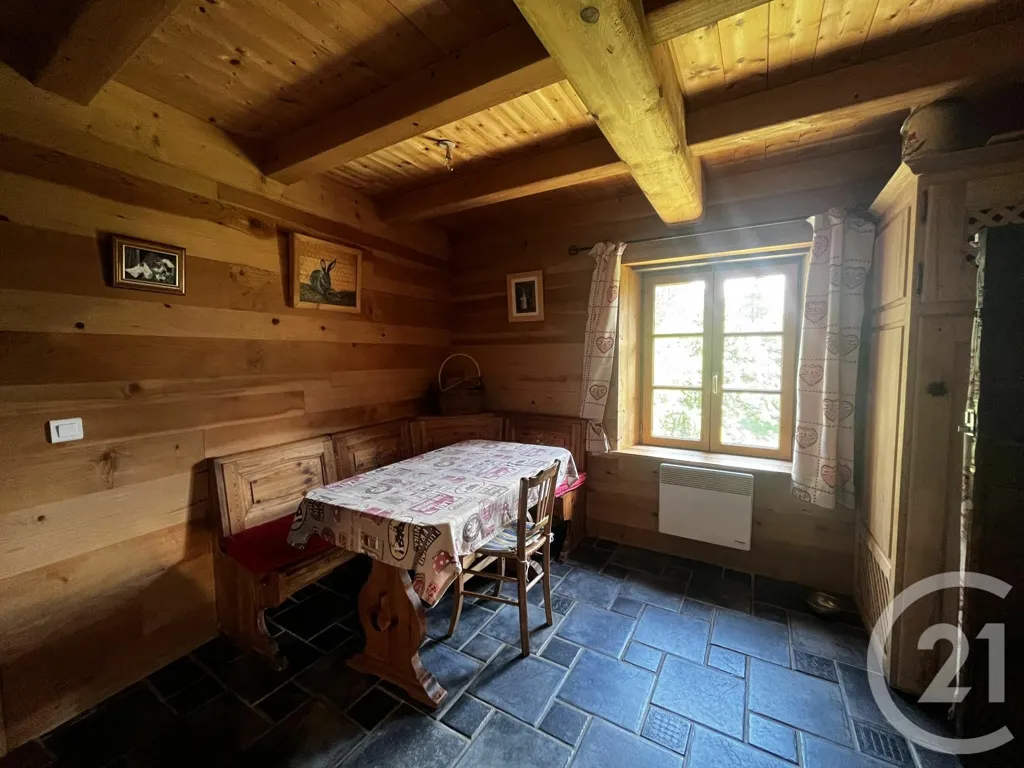 Sala da pranzo - Mountain Chalet with Views in Sainte-Foy-Tarentaise