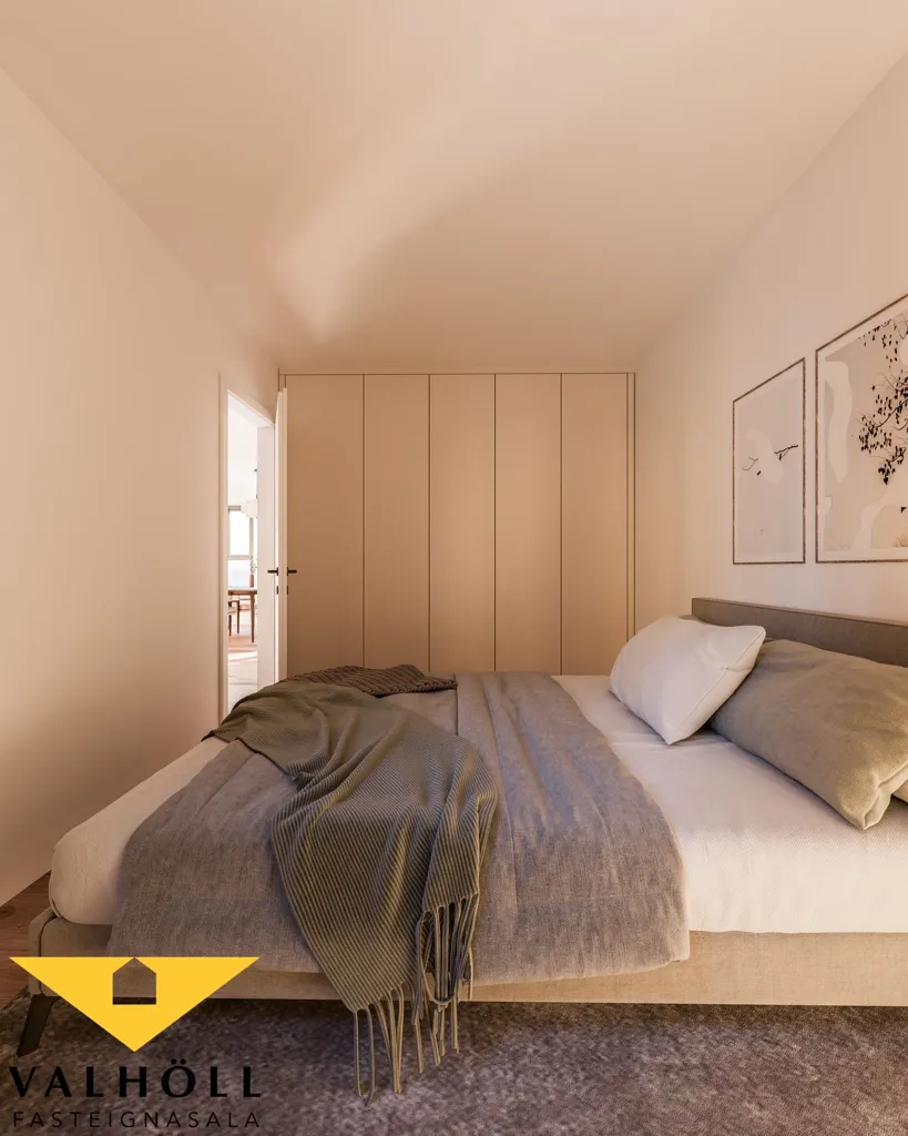 Camere da letto - Modern Apartment with Balcony in Reykjanesbær