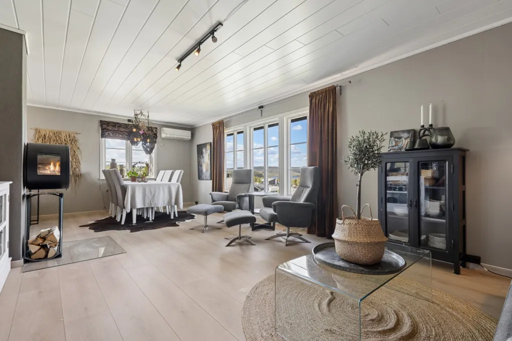 Wohnzimmer - Family Home with Garden in Selbu