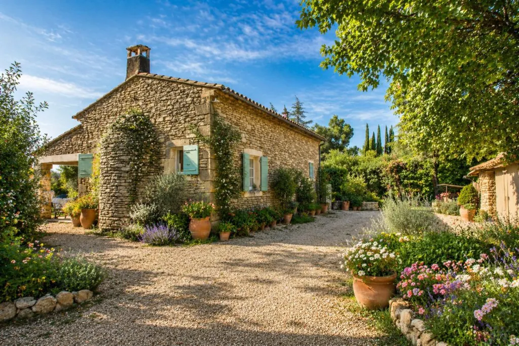 Välivaade - House with Pool and Luberon View in Cabrières-d'Avignon