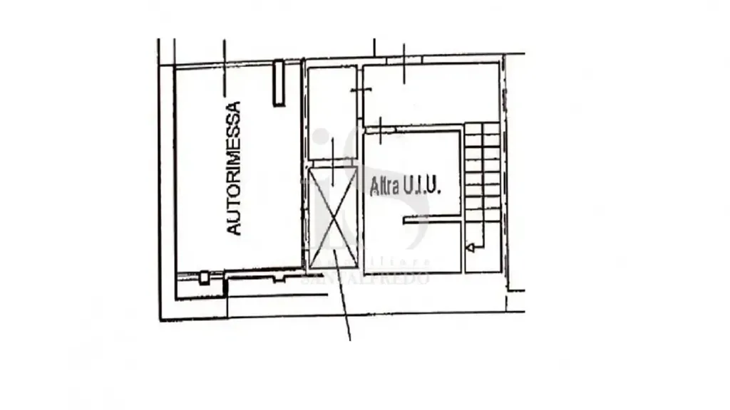 Plan - Furnished Flat with Balcony in Milan Bovisa