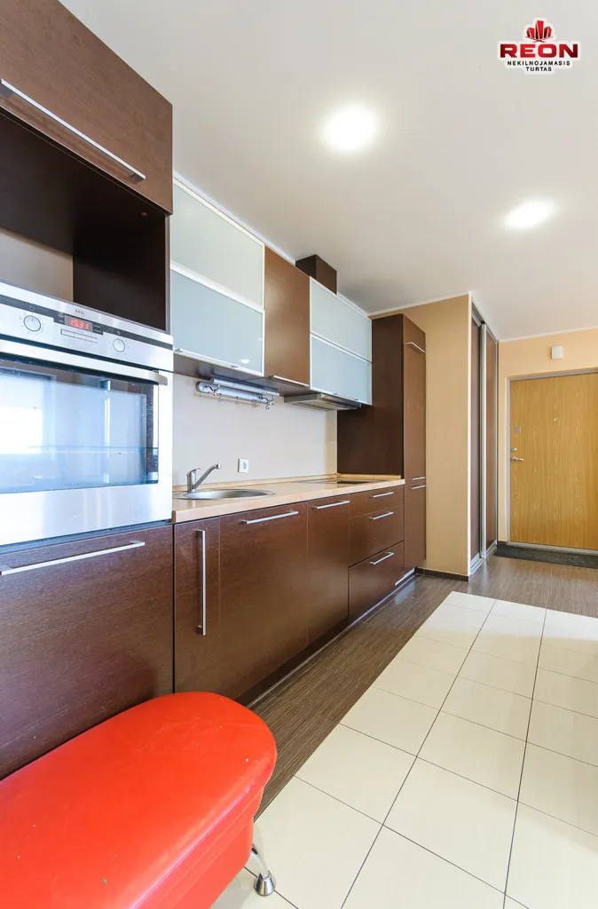 Cuisine - Spacious Two-Bedroom Flat with Balcony in Vilnius