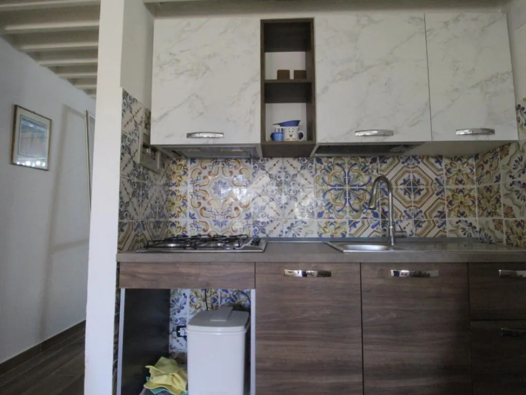 Cucina - Fully Rented Trilocale with Balcony in Capo Piccolo