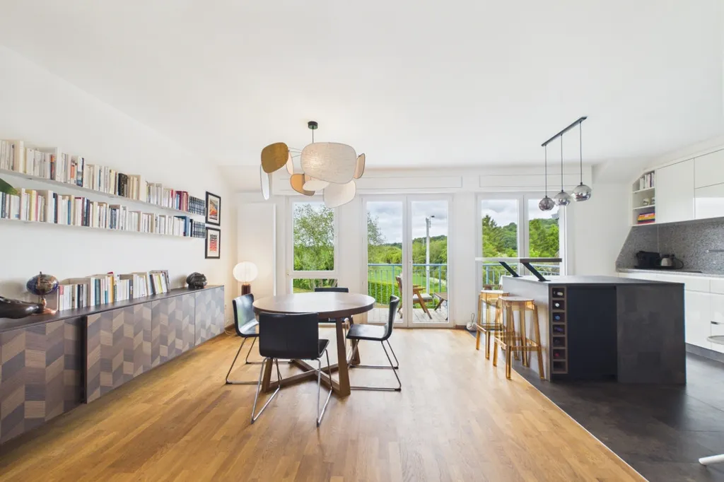 Salle à manger - Duplex 3 Chambres avec Balcon à Dudelange