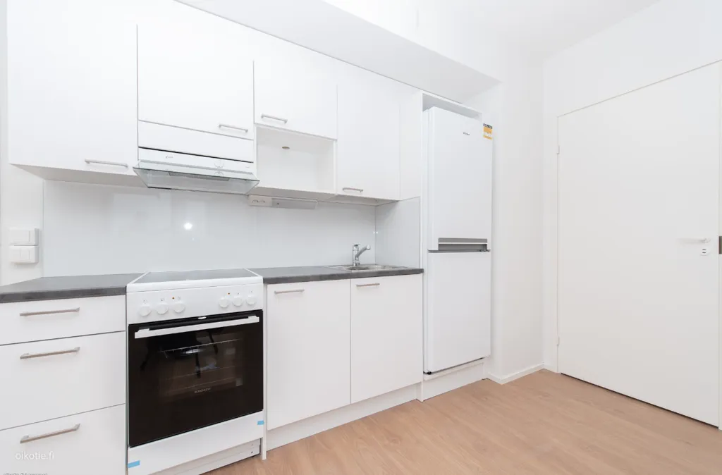 Köök - Modernised Flat with Balcony in Jyväskylä