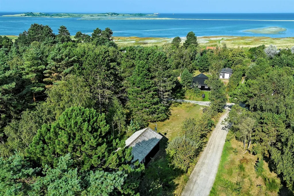 Vue aérienne - Summerhouse with Sea View in Martofte