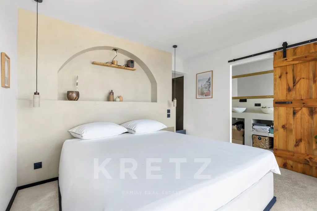 Chambres - Villa Rénovée avec Vue Mer à Vallauris