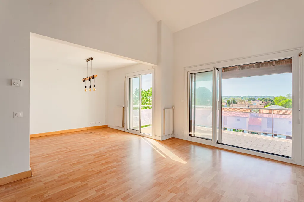 Séjour - Appartement Duplex avec Vue sur la Rhune à Anglet