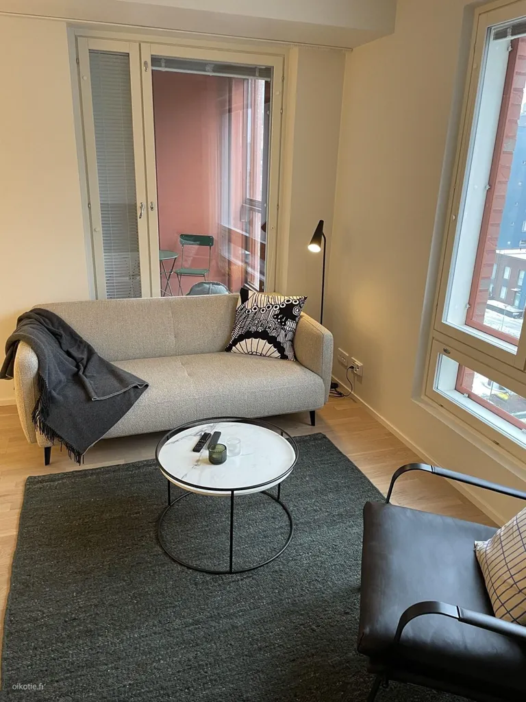 Séjour - Modern Flat with Glazed Balcony in Tampere