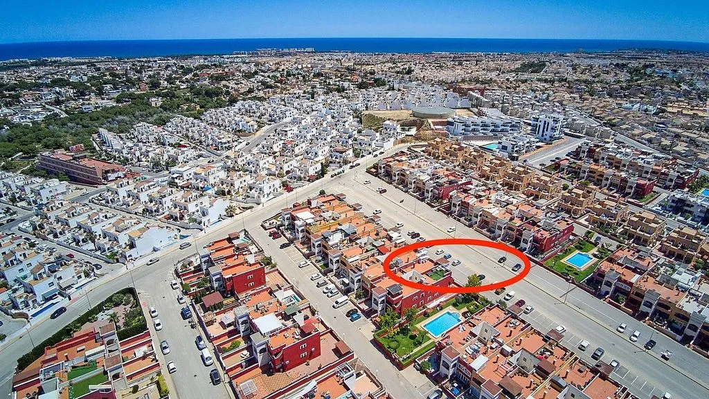 Vue aérienne - Ground Floor Apartment with Pool in Orihuela Costa