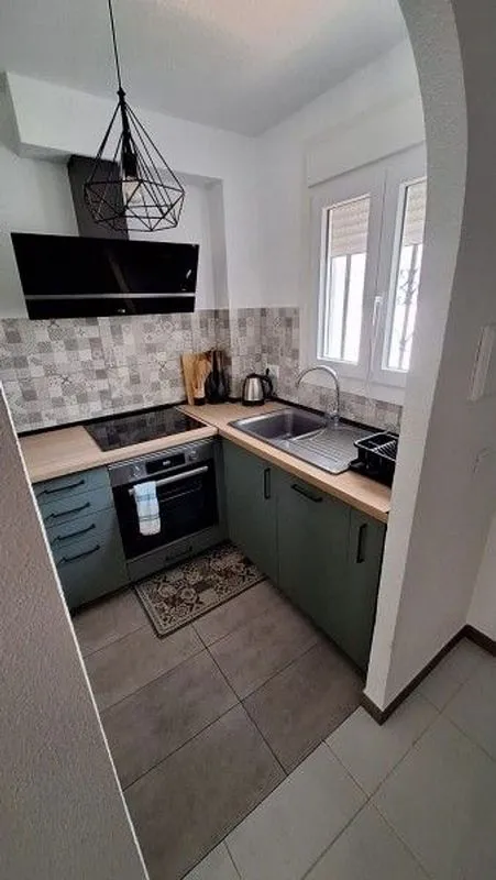 Köök - Apartment with Pool in Peñíscola
