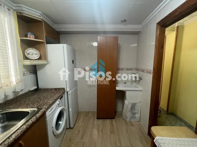 Köök - Bright Apartment with Balcony in Cullera
