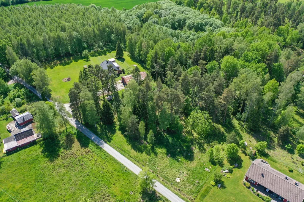 Vue aérienne - Plot for Custom Build in Kärsta, Örebro