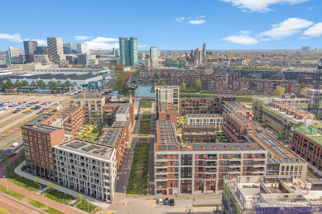 Vue aérienne - Appartement 3 pièces à Utrecht