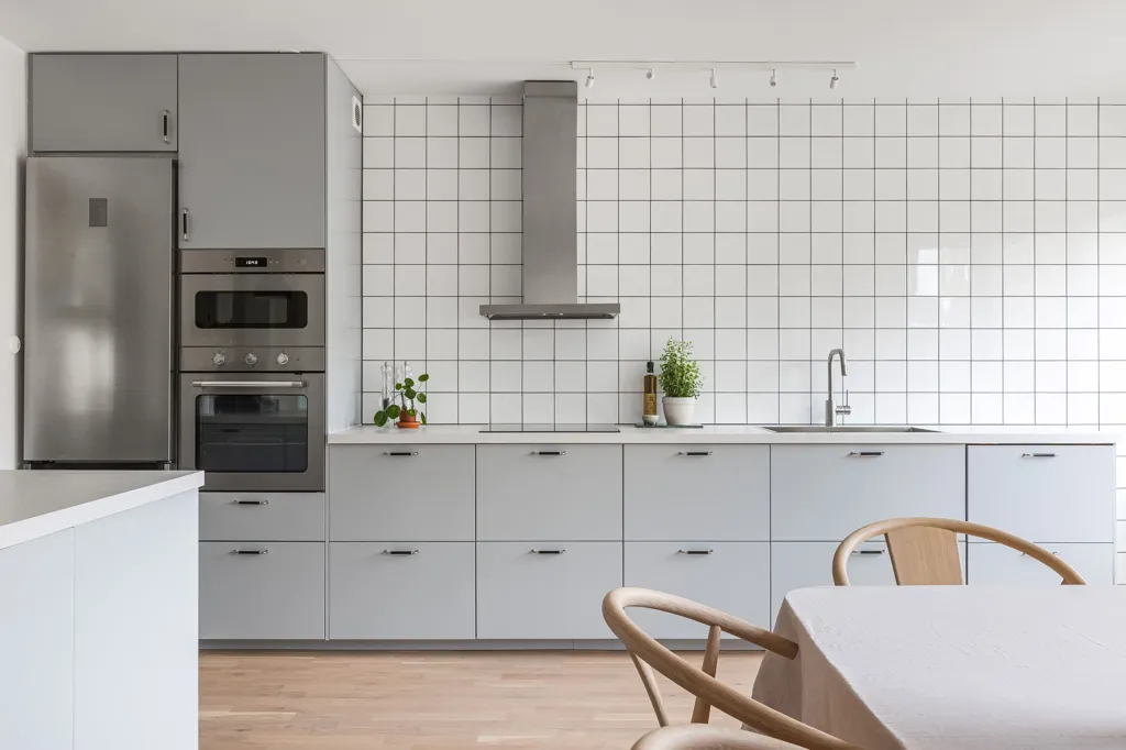 Kitchen - Renovated Apartment with Balcony in Central Linköping