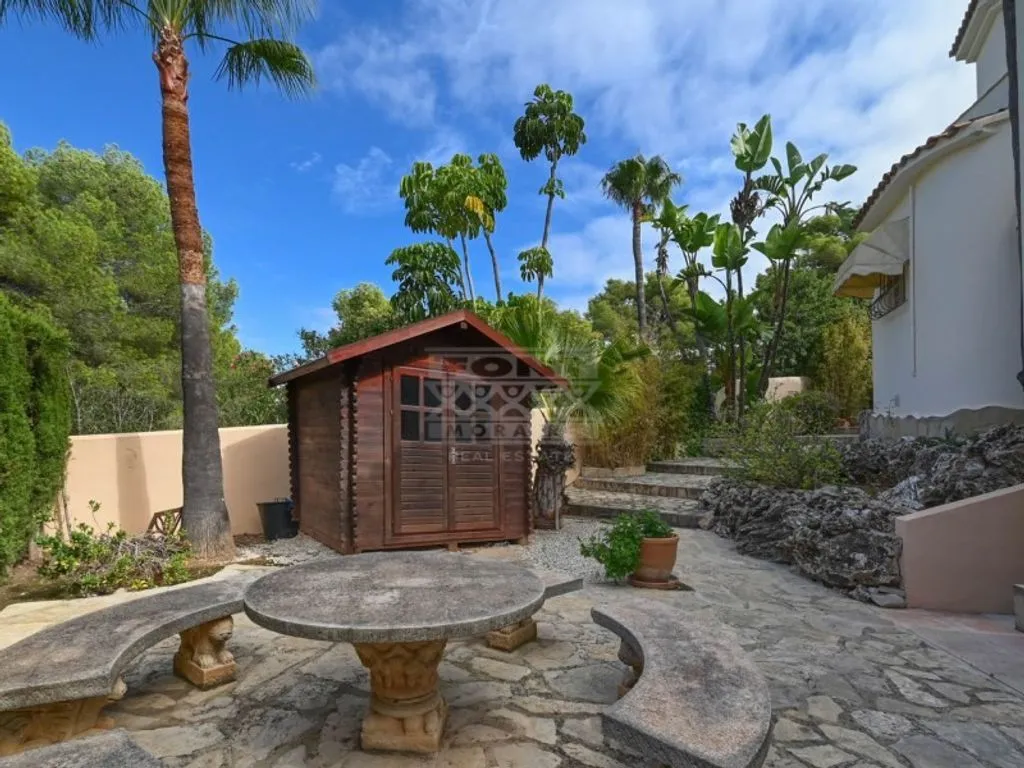 Terrass - Mediterranean Villa with Pool in San Jaime, Benissa