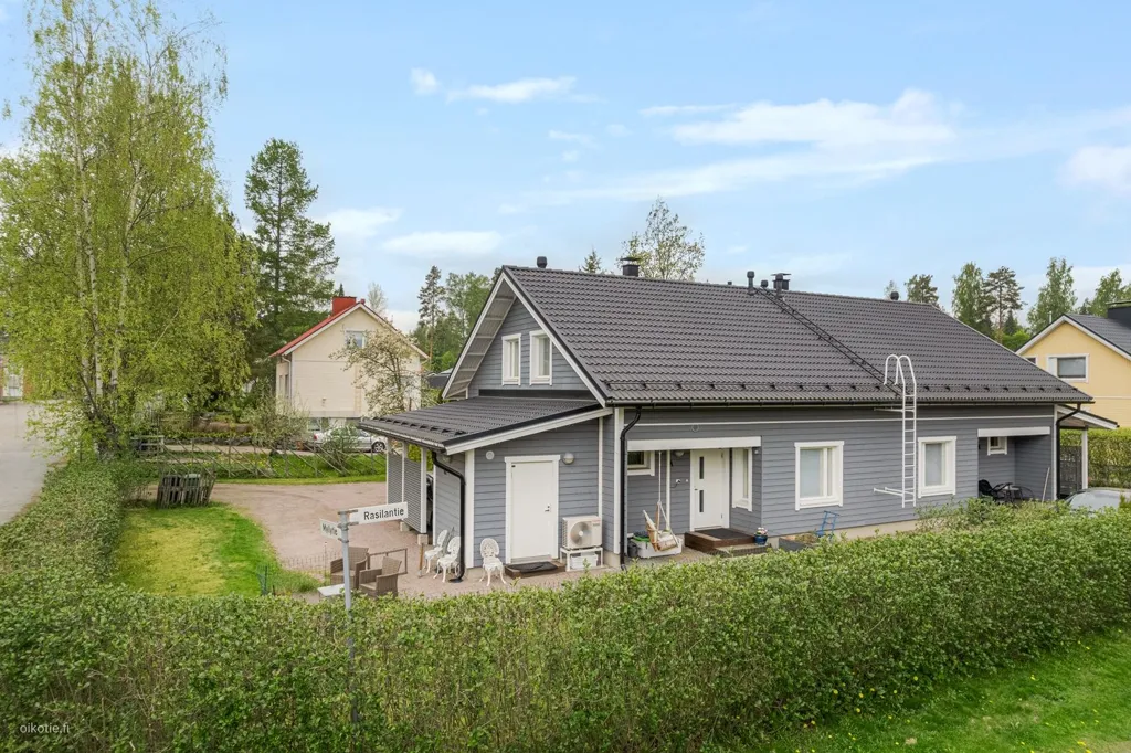 Aerial - Modernised Detached House with Sauna in Hämeenlinna