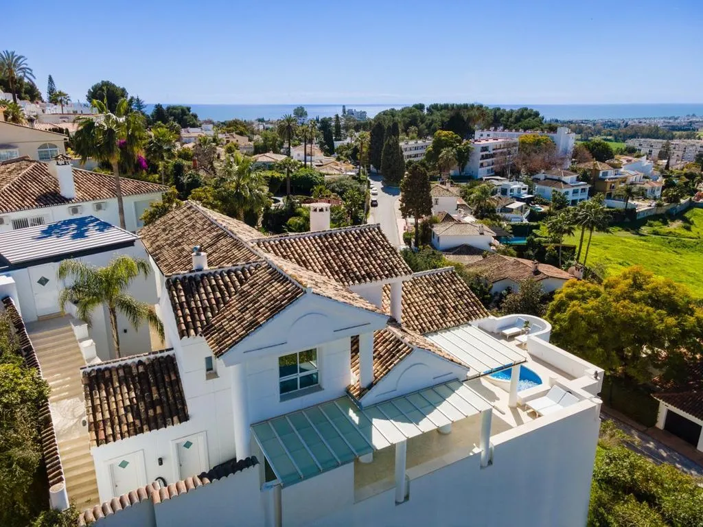 Vue aérienne - Luxury Villa with Sea Views in Marbella