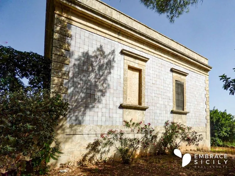 Extérieur - Noble Villa with Panoramic Terrace in Palazzolo Acreide