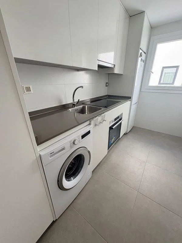 Köök - Apartment with Pool and Terrace in Playa Granada
