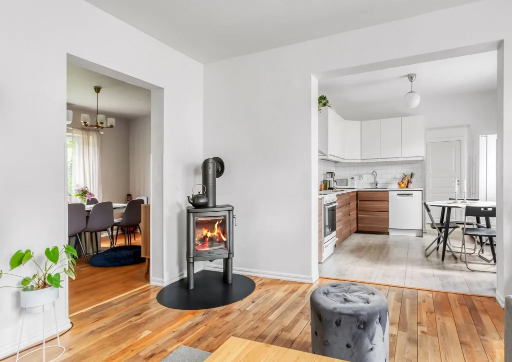 Séjour - Charming Villa with Large Garden in Rydsgård
