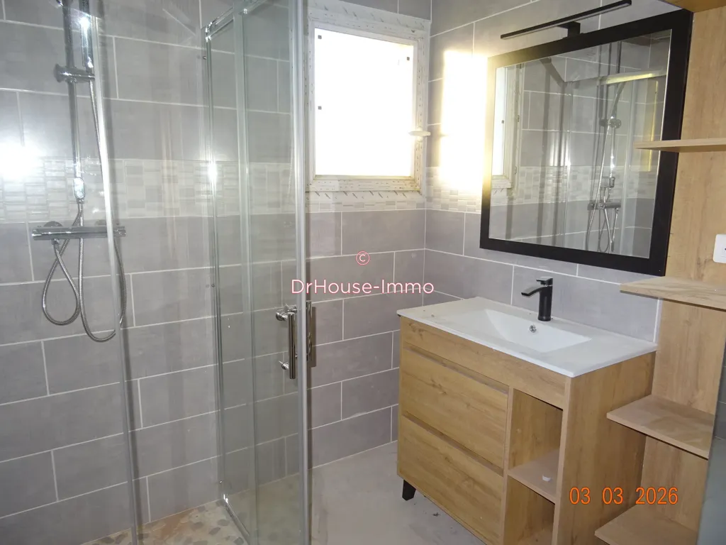 Bathrooms - Renovated Stone House with Garden in Saint-Savin